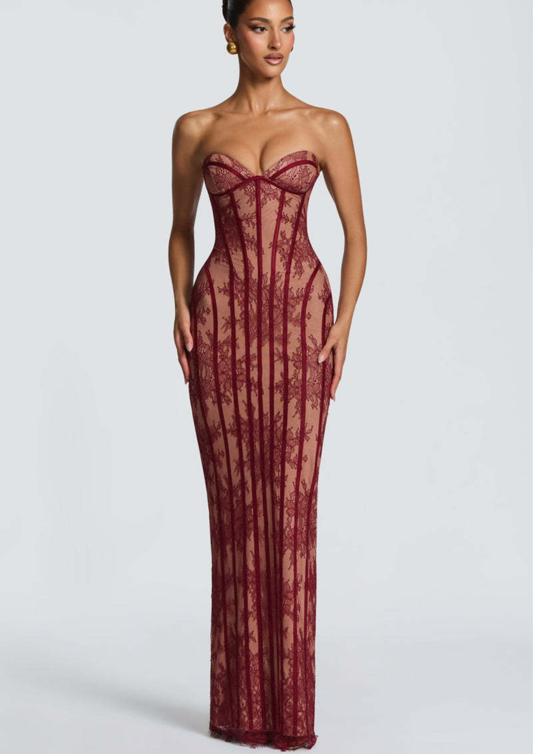 Verona Lace Corset Gown