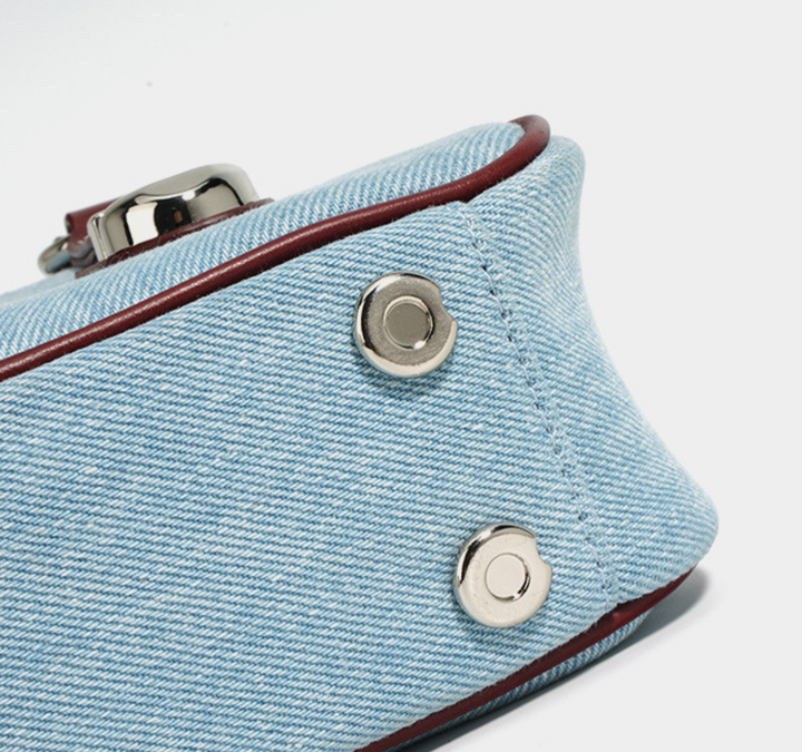 Denim Charm Mini Bags