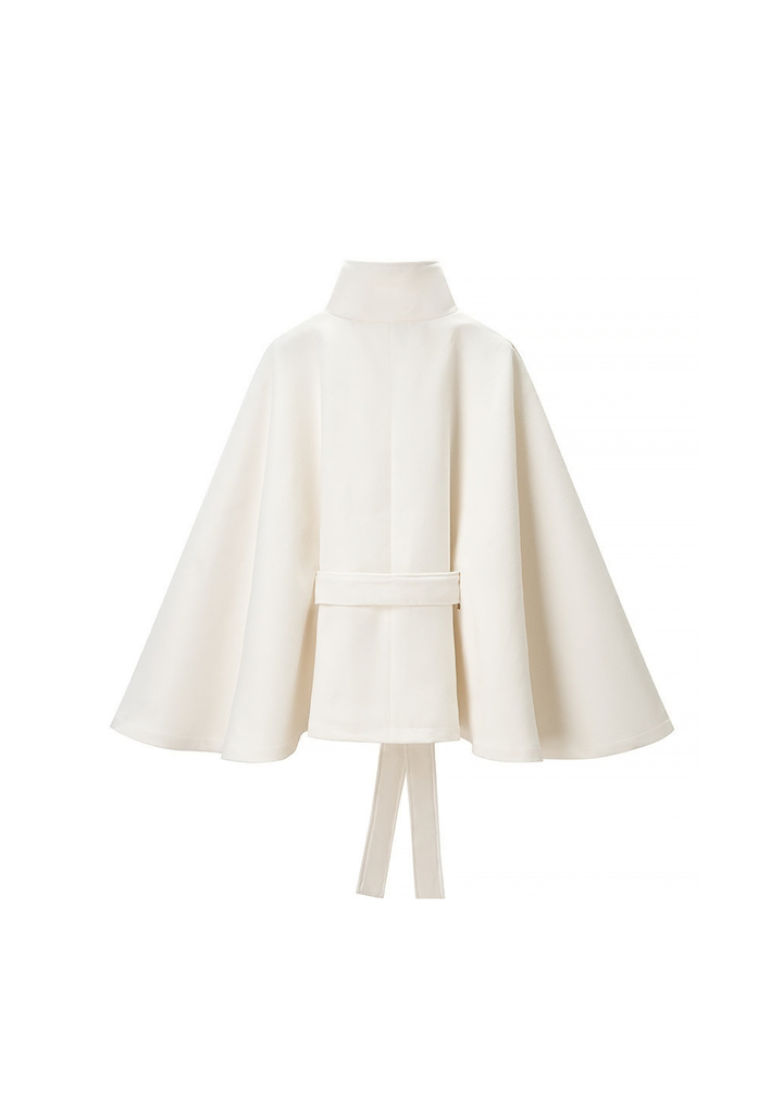 Celeste Belted Cape Coat