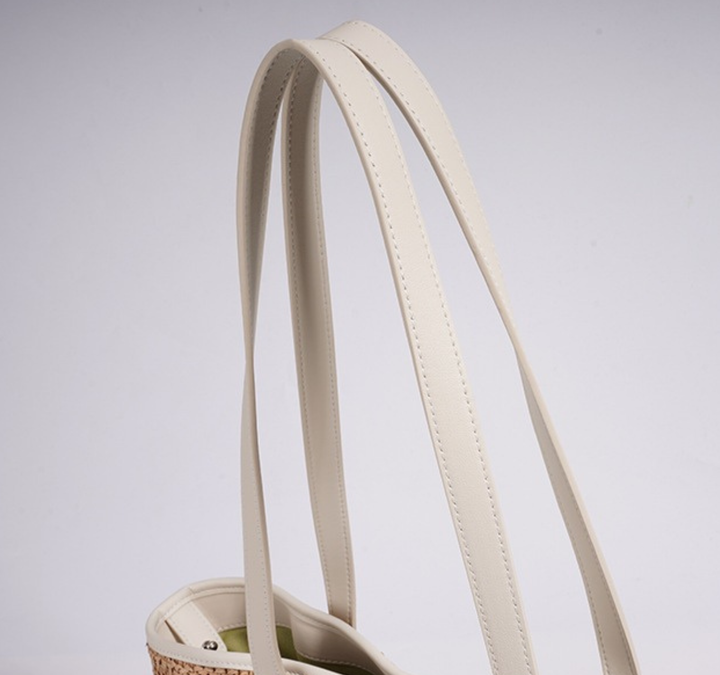 Lavender Charm Woven Tote Bag
