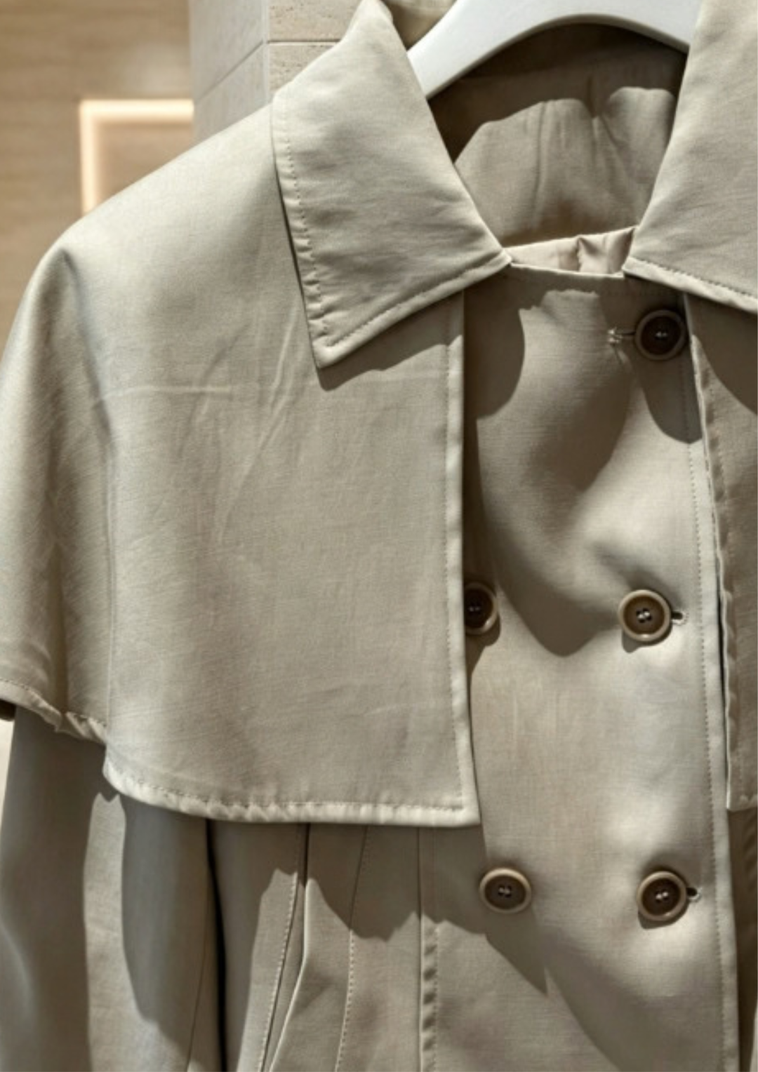 Aurelia Cape Trench Jacket