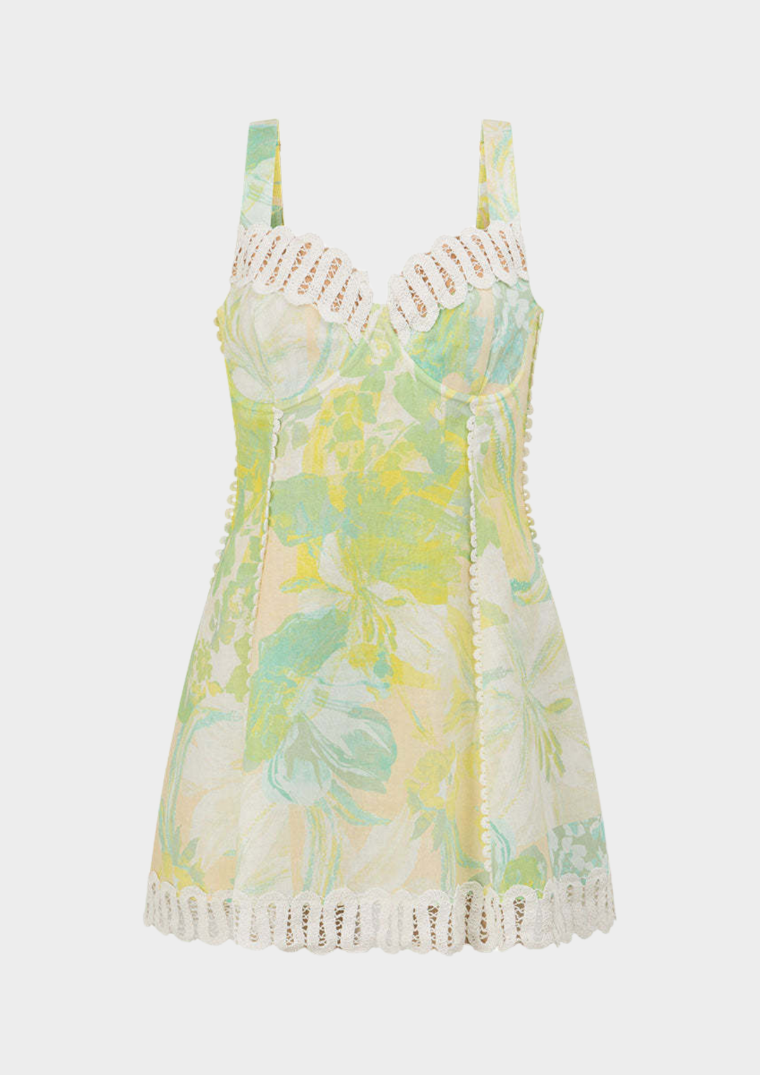 Sunlit Oasis Mini Dress