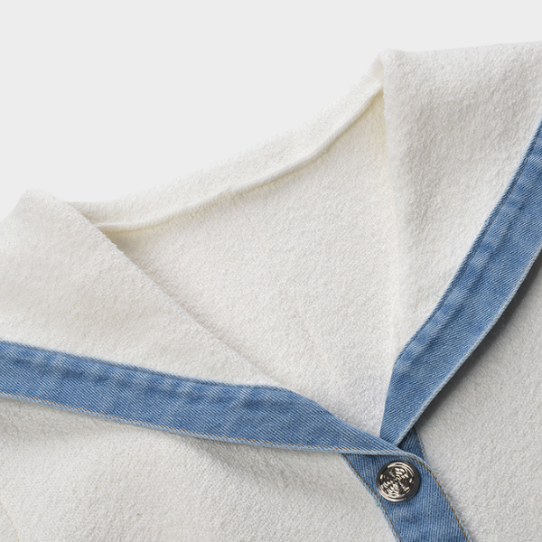Sea Breeze Denim Trim Jacket