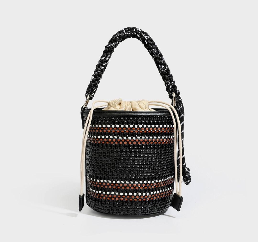Sienna Woven Bucket Bag
