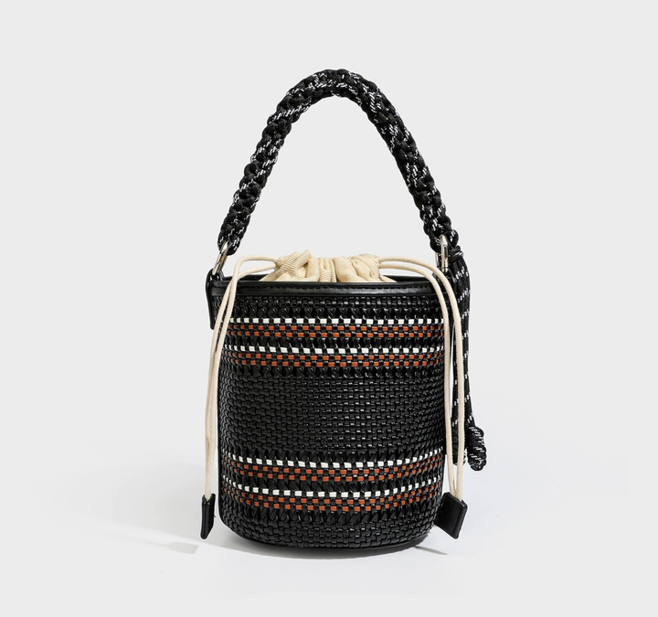 Sienna Woven Bucket Bag