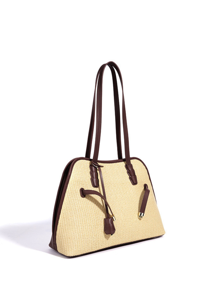 Woven Elegance Tote Bag