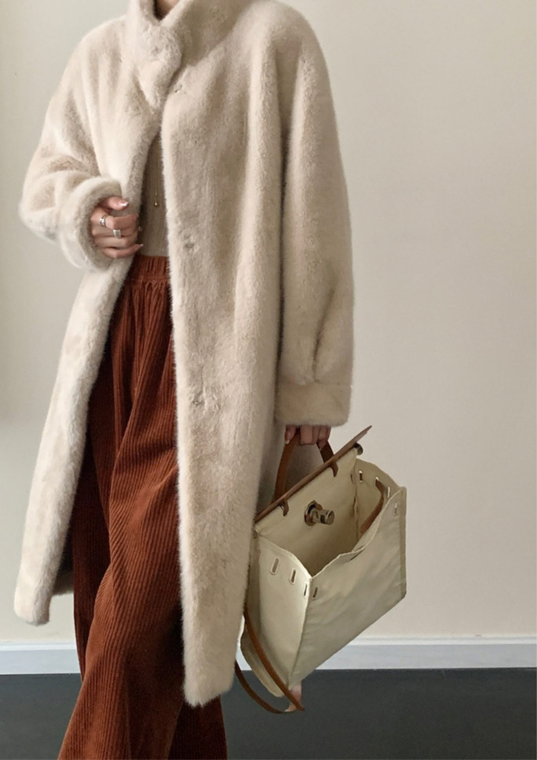Mirelle Plush Long Coat