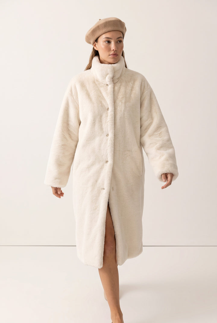 Mirelle Plush Long Coat