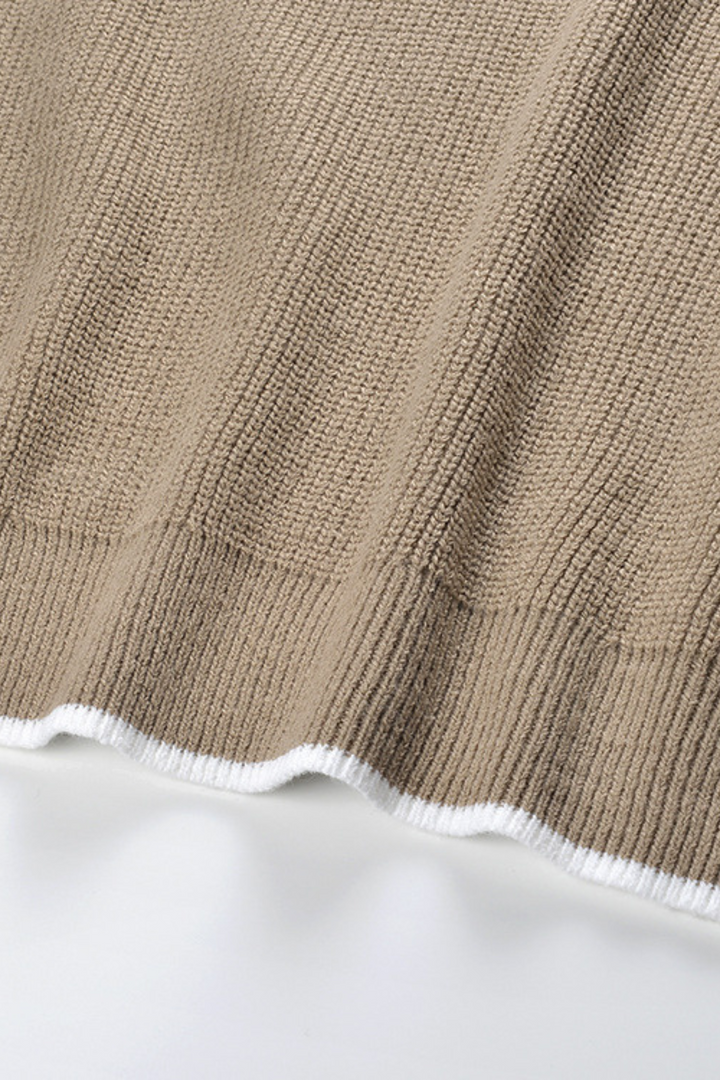 Soft Wool High neck Knit Sweater