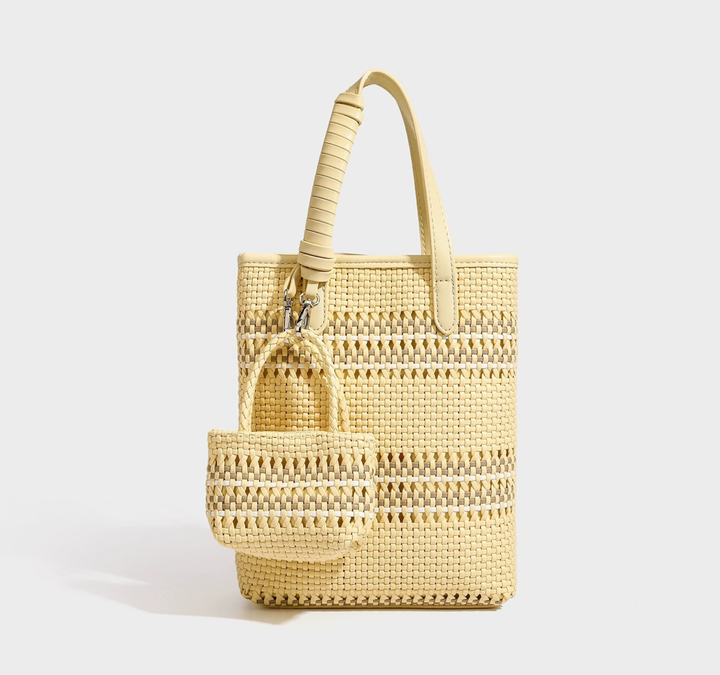Bella Woven Tote Bag
