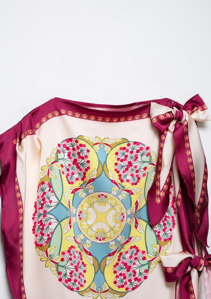 Rosalia Scarf Top &amp; Palazzo Pants Set