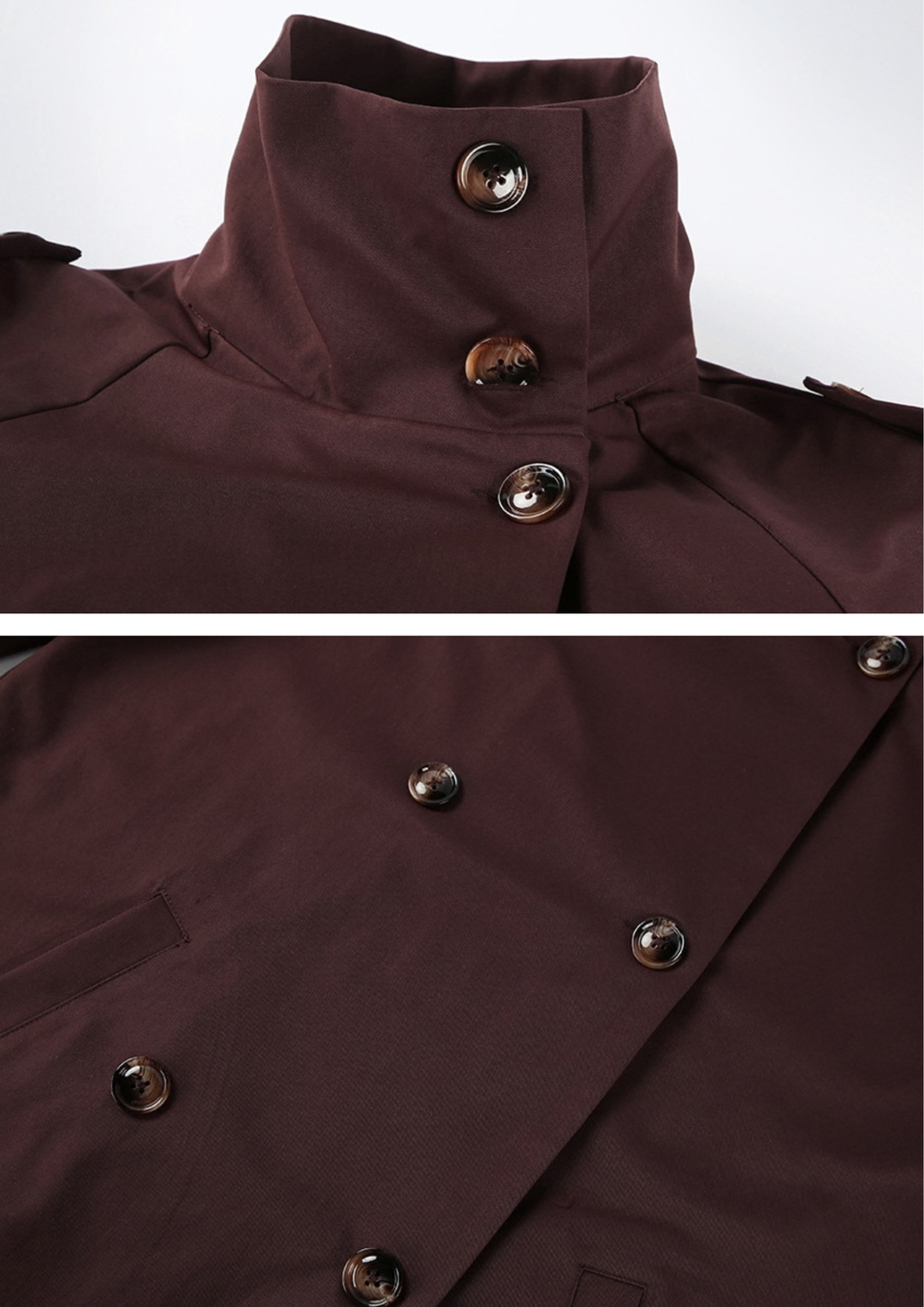 Elara Belted Trench Jacket