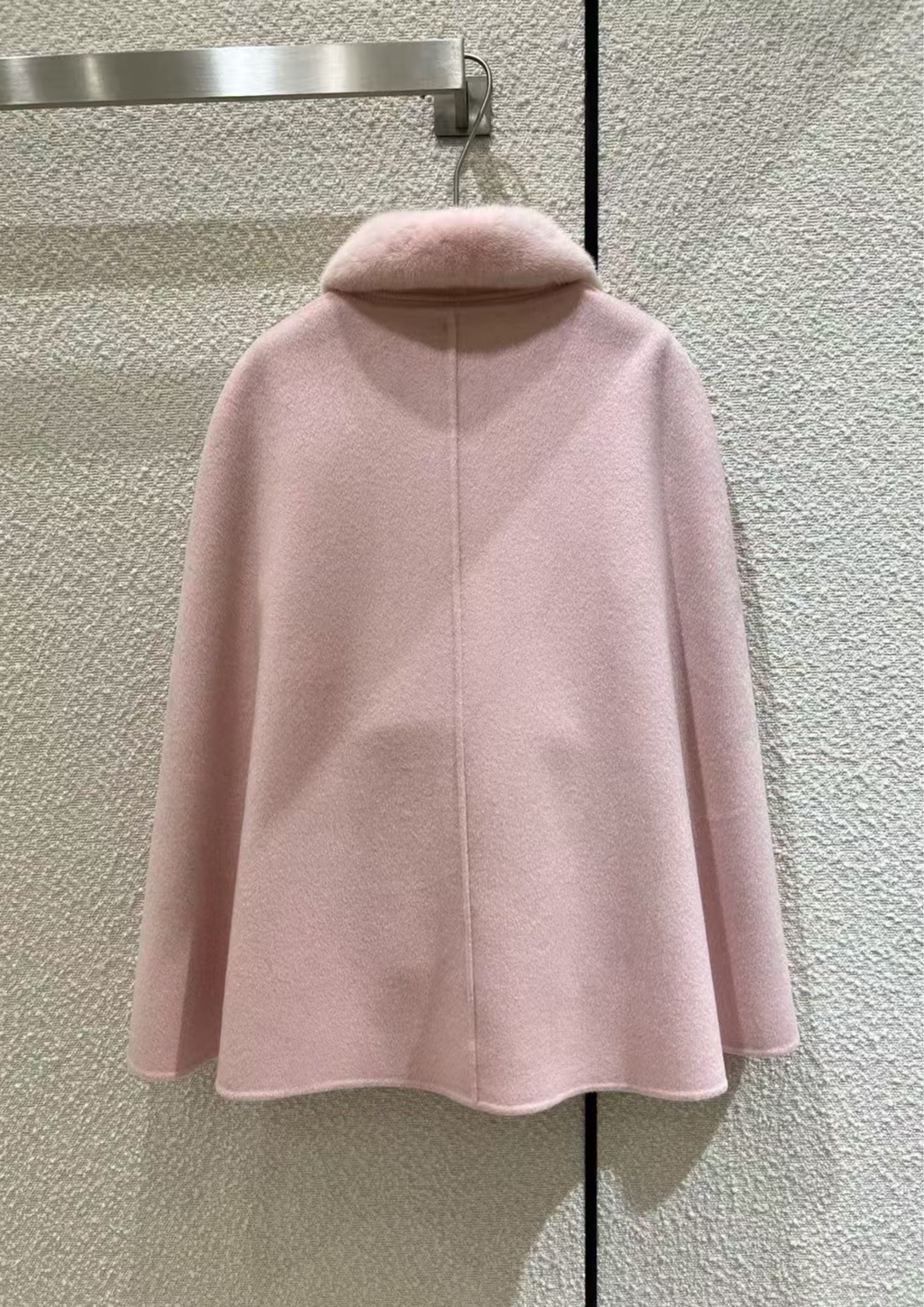 Georgina Cashmere Mink Cape & Vest Set