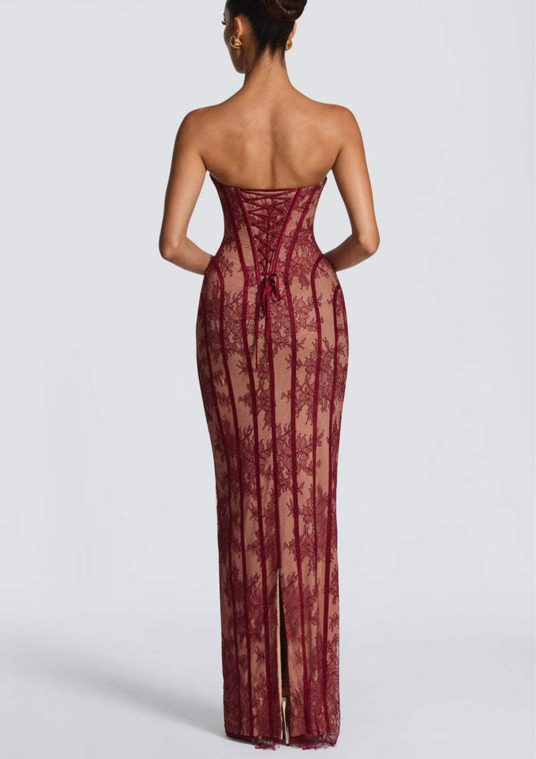 Verona Lace Corset Gown