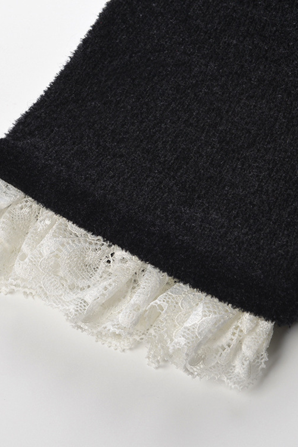 Velvet Pearl Luxe Waist Cardigan Top