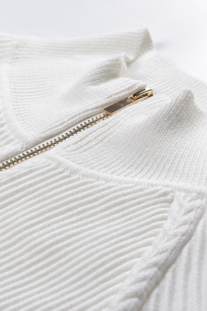 Fall Ribbed Knit Wool Maxi Skirt Set