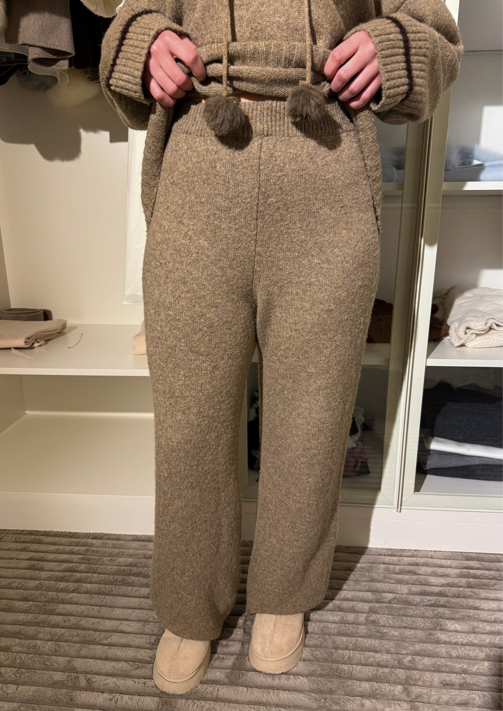 Celine Comfy Hooded Knit Set