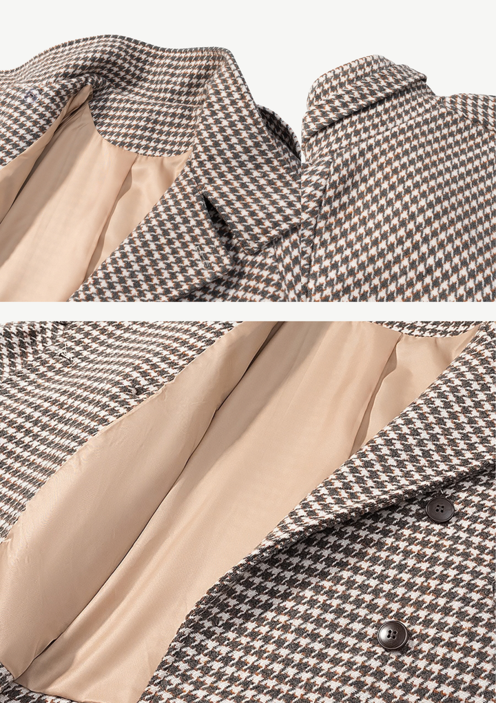 Elara Houndstooth Jacket