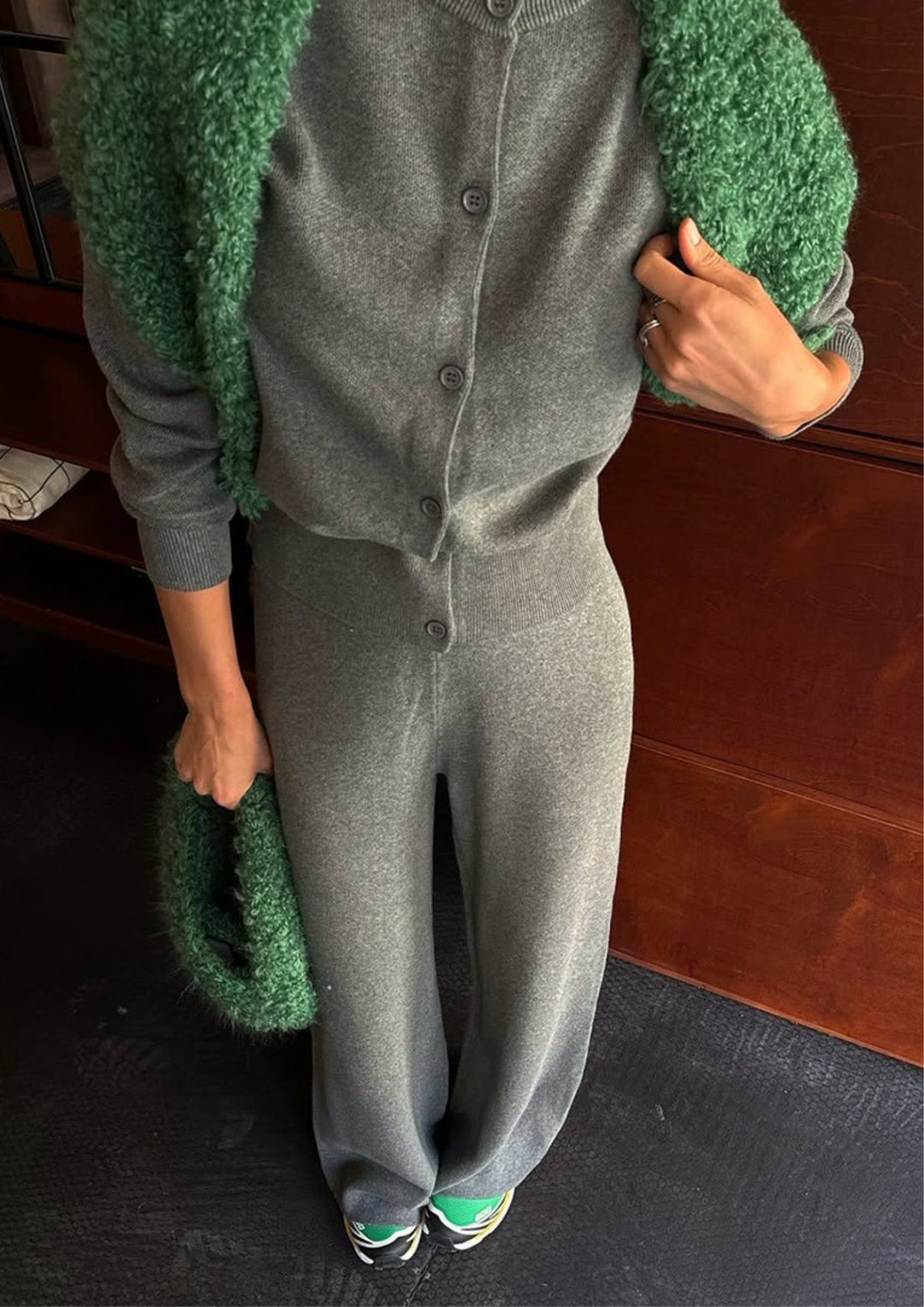 Isabella Elegant Knit Pants Set