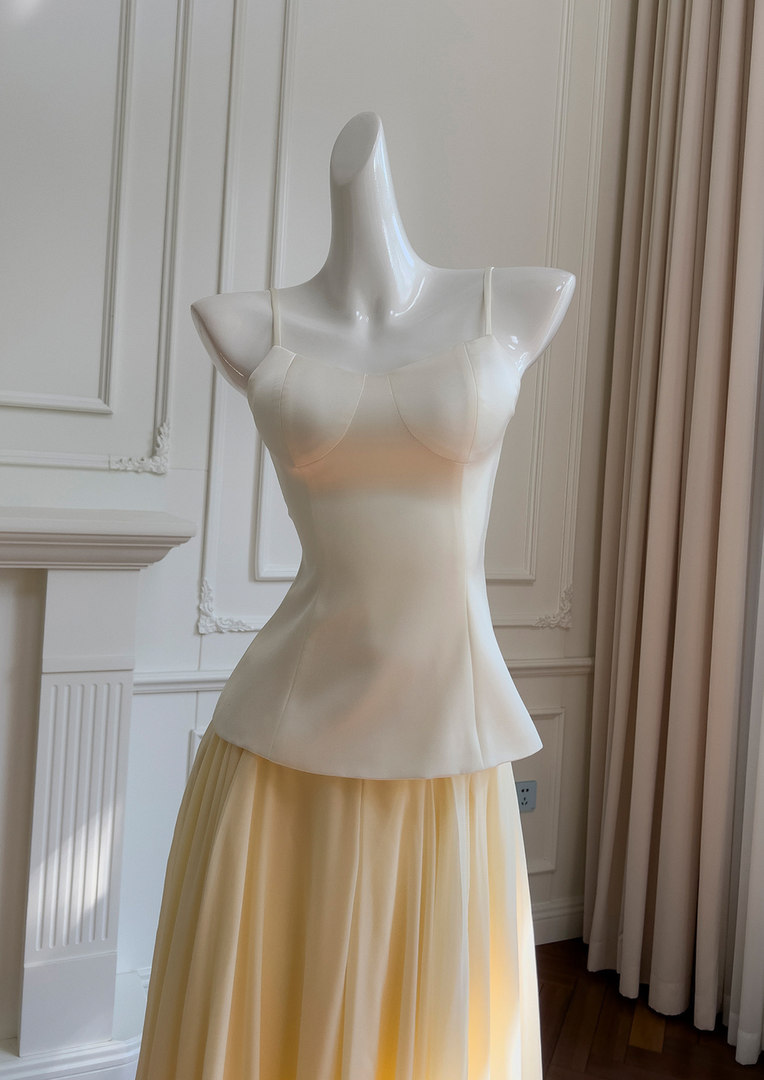 Buttercream Grace Corset Maxi Set