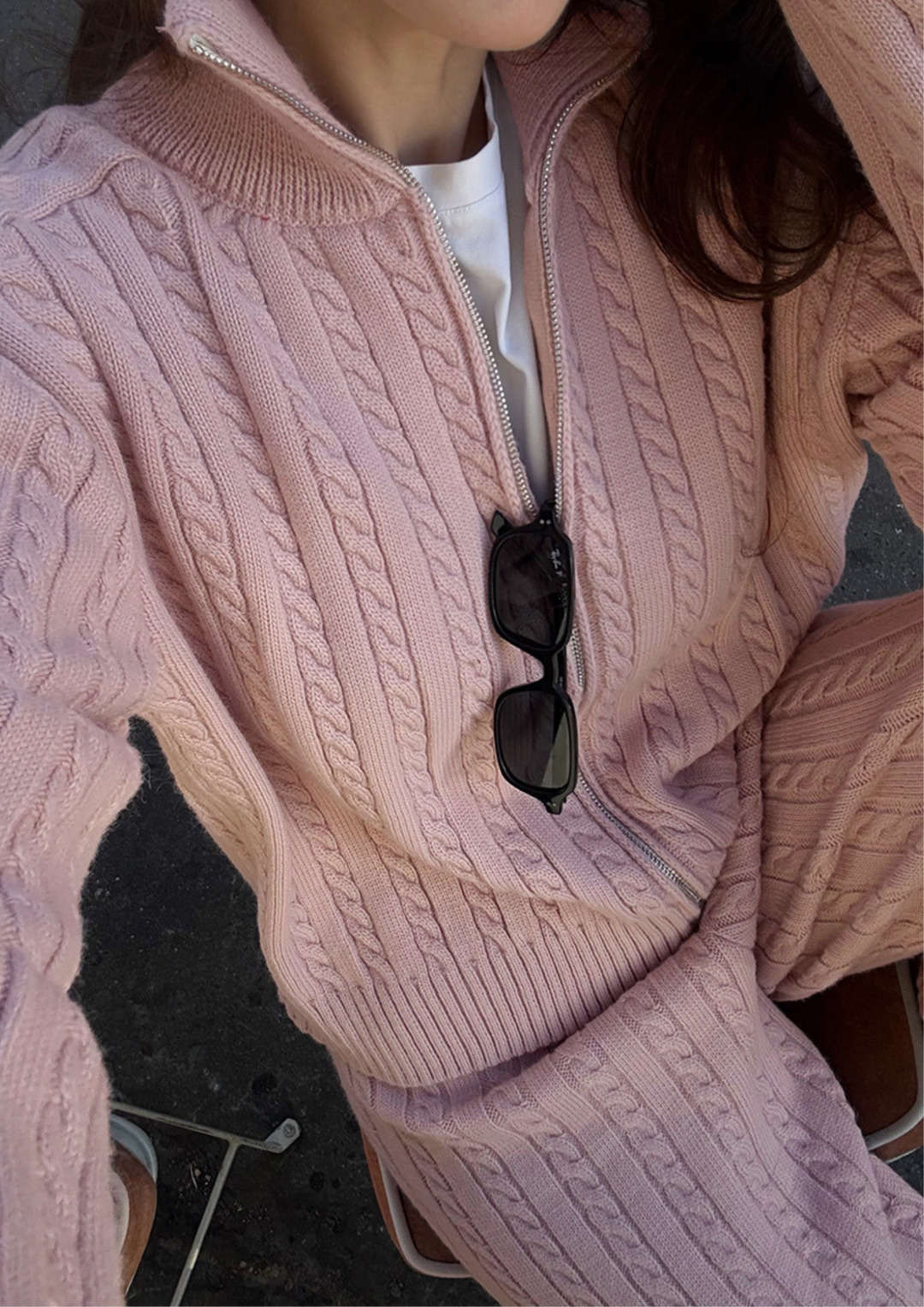The Cable Knit Lounge Set