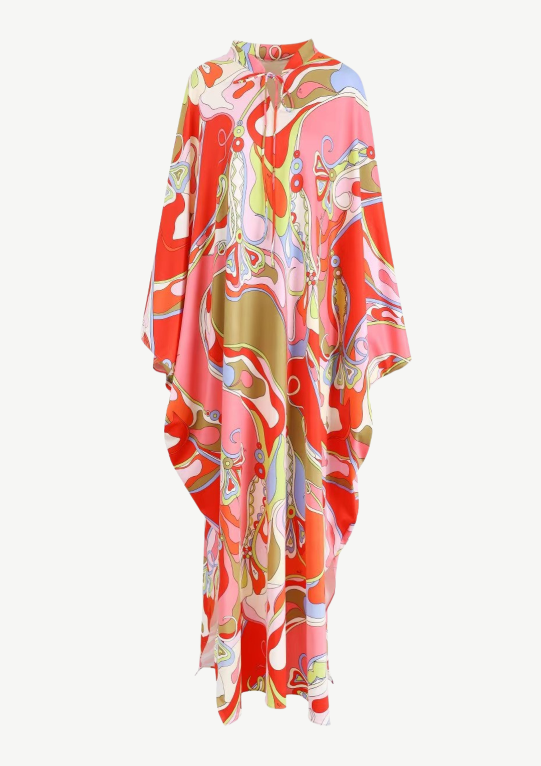 Abstract Cover Up Dress