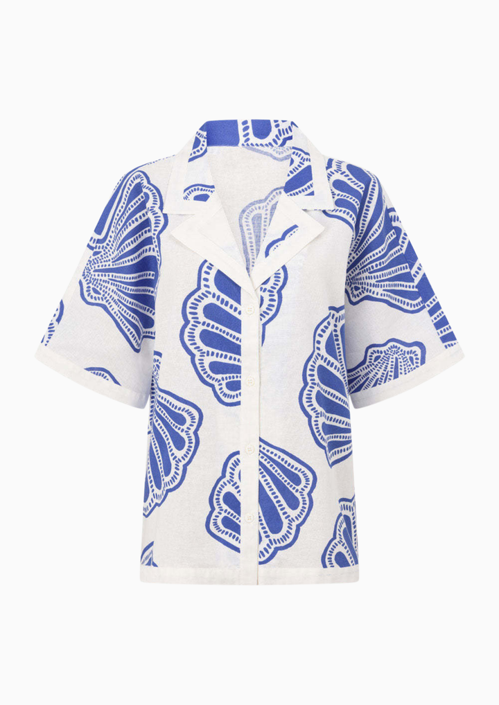 Santorini Breeze Shirt &amp; Short Set
