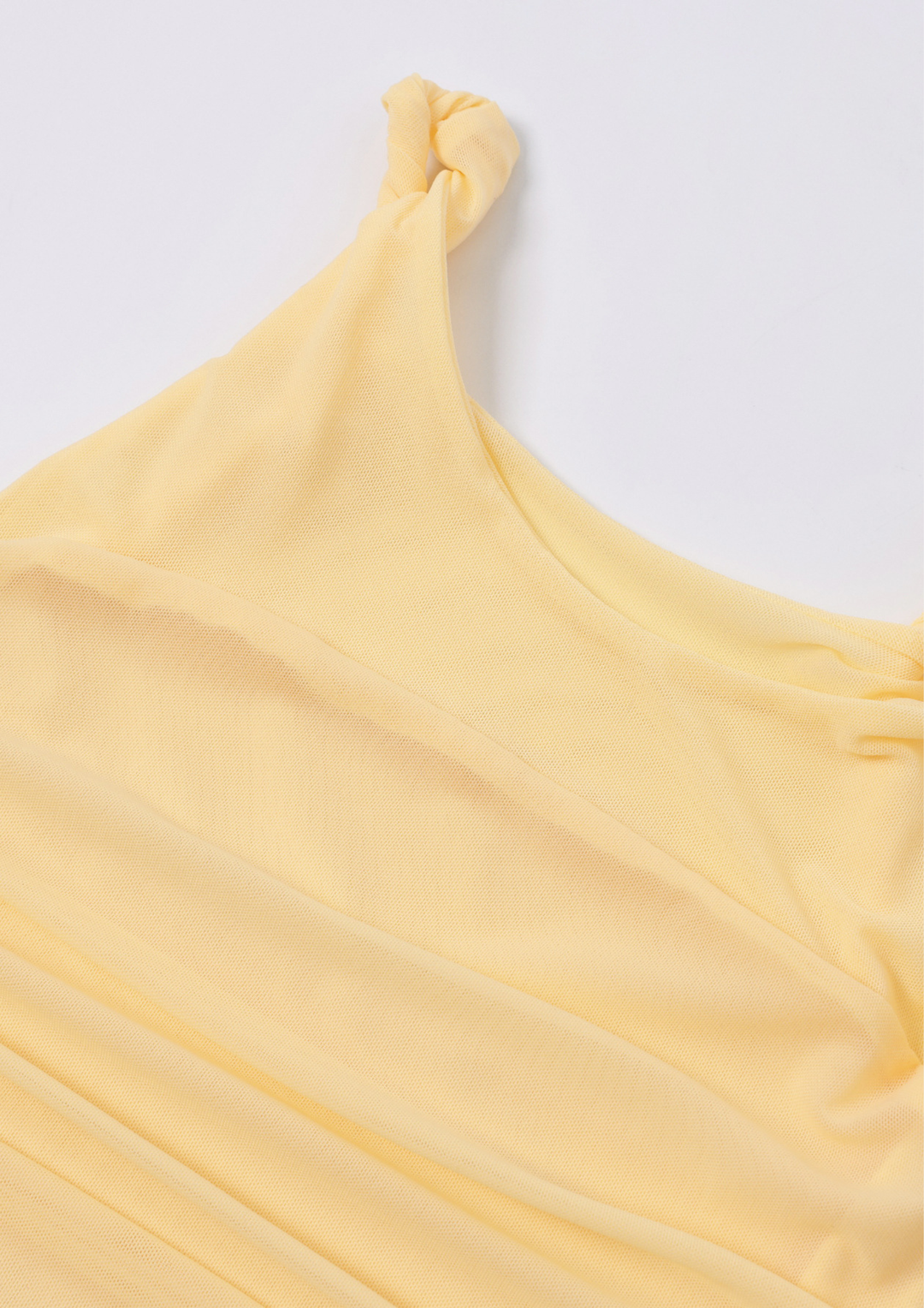 Aurora Ruched Ruffle Dress