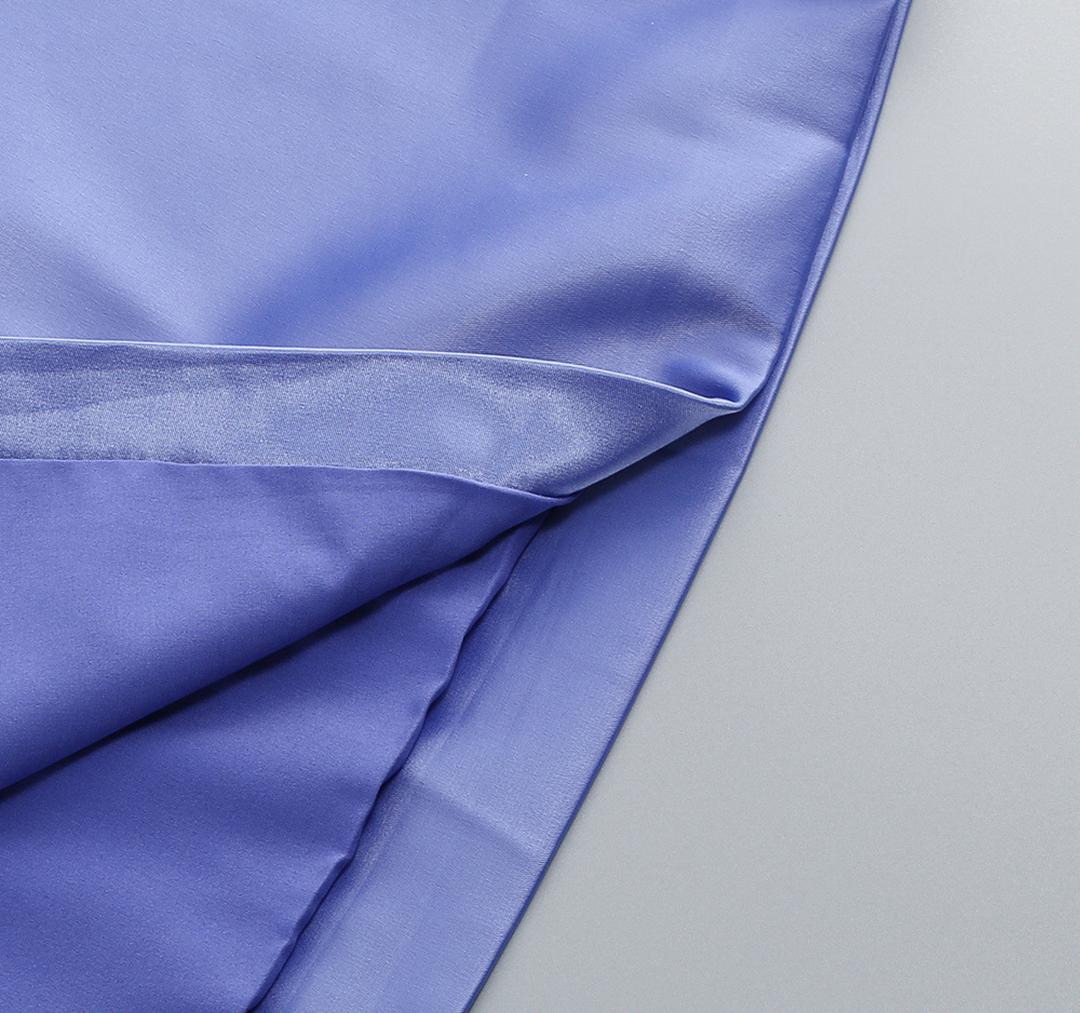 Elegant Satin Halter Maxi Dress