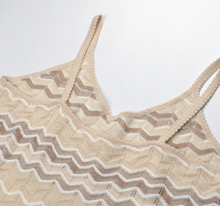 Chevron Knit Cami &amp; Maxi Skirt Set