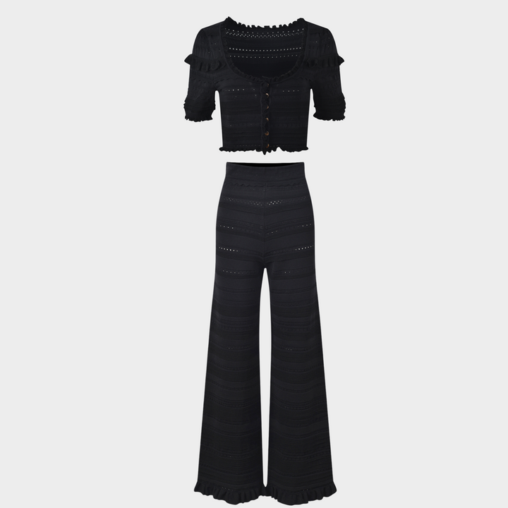 Moon flare knit Ensemble Set