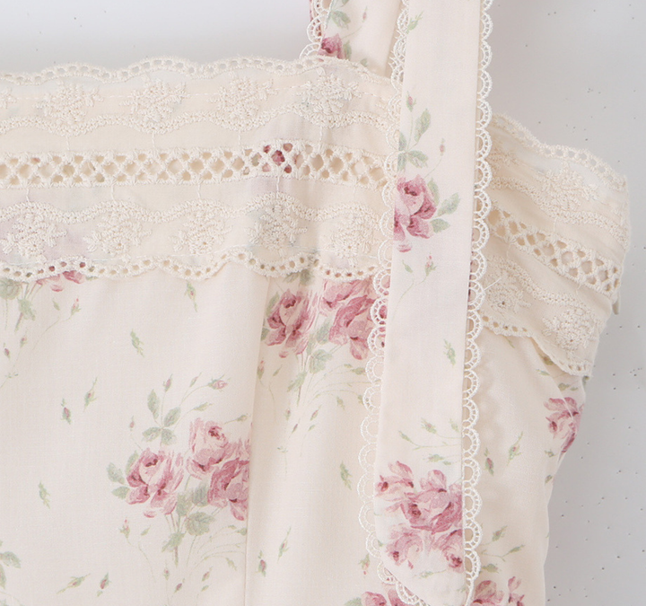 Rosalie Lace Tie Maxi Dress