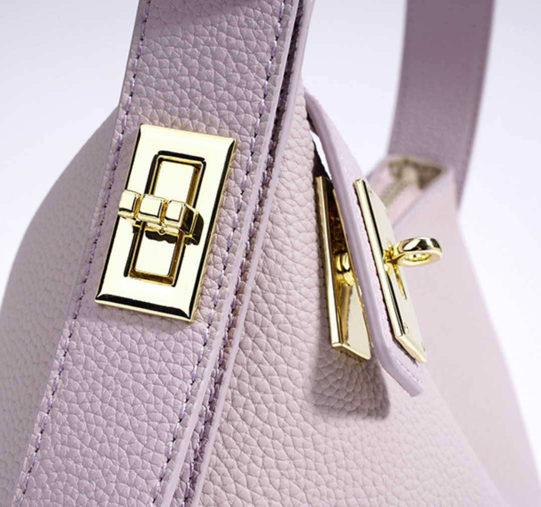 Luxe Crescent Shoulder Bag
