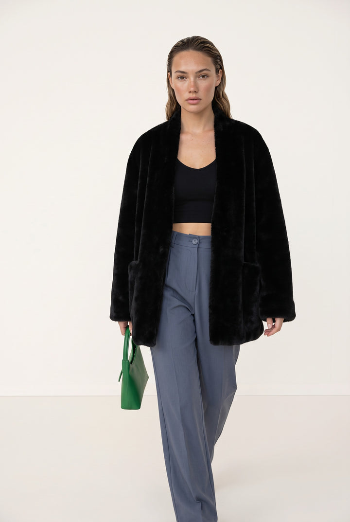 Aveline Luxe Faux Fur Coat