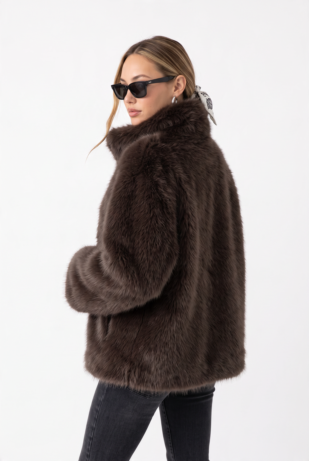Alessandra Luxe Faux Fur Coat