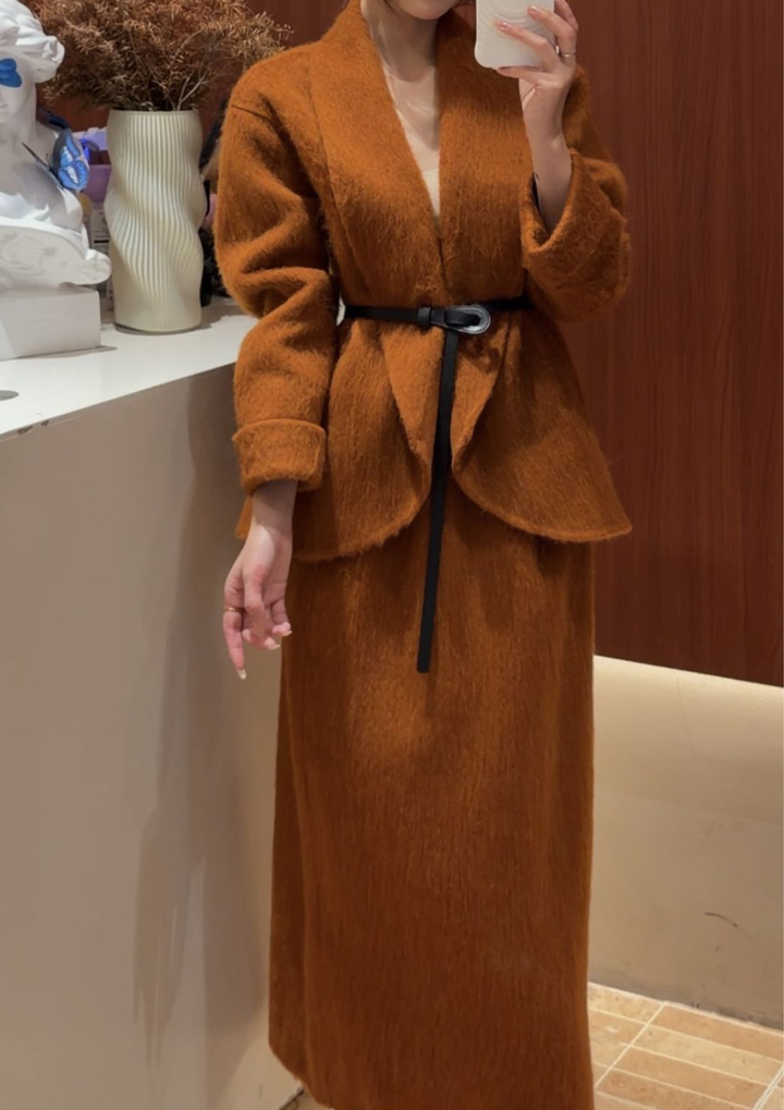 The Peplum Jacket Set