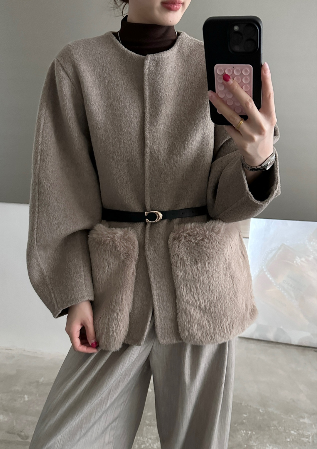 The Soft Wool Pocket Jacket