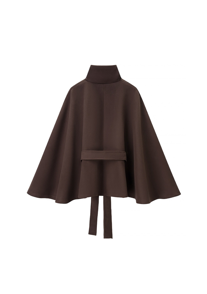 Celeste Belted Cape Coat