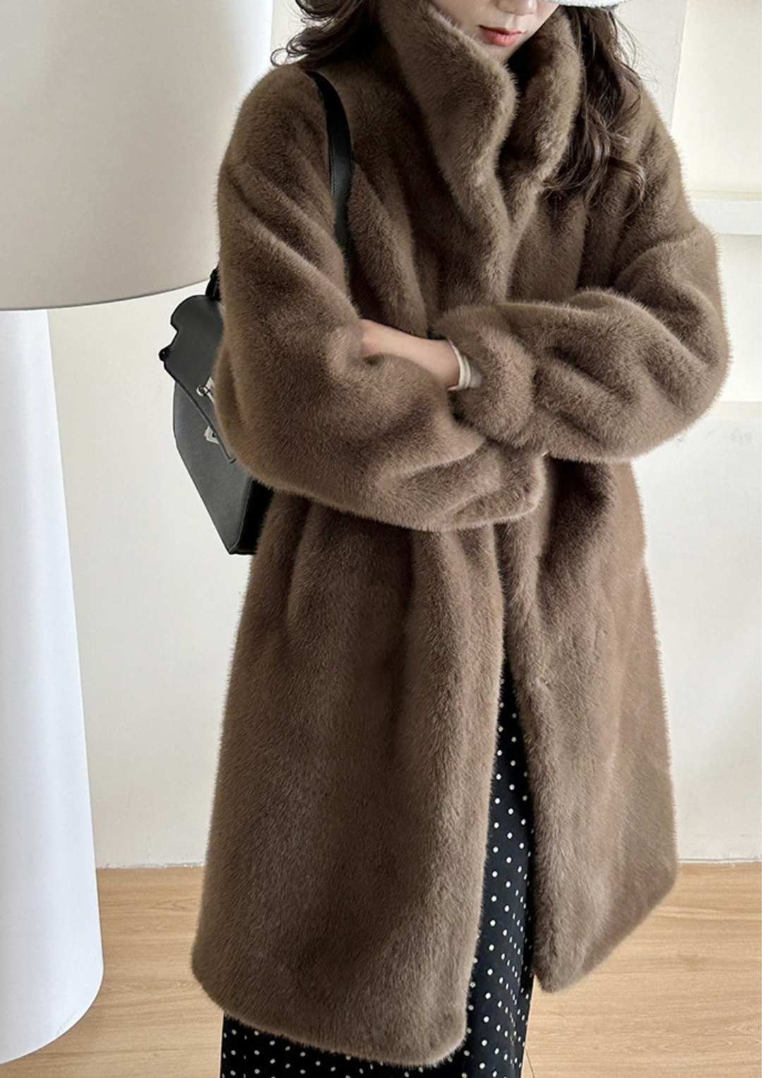 Mirelle Plush Long Coat