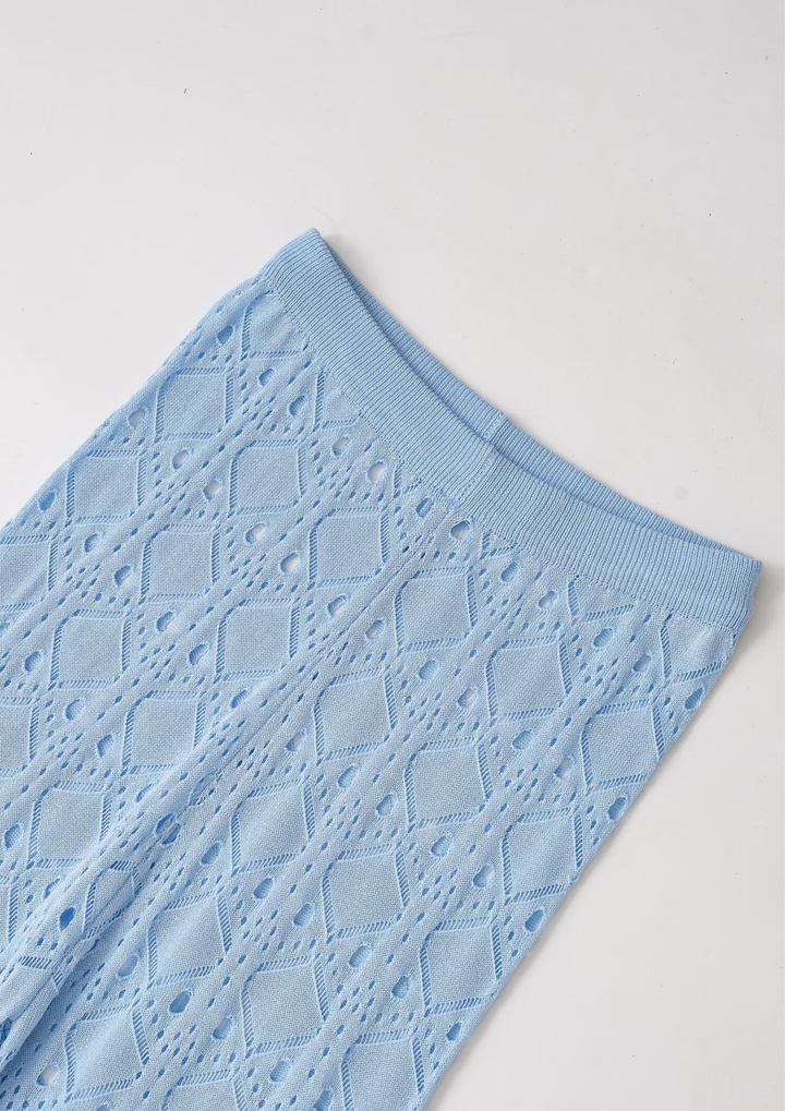 Sky Blue Knit Set