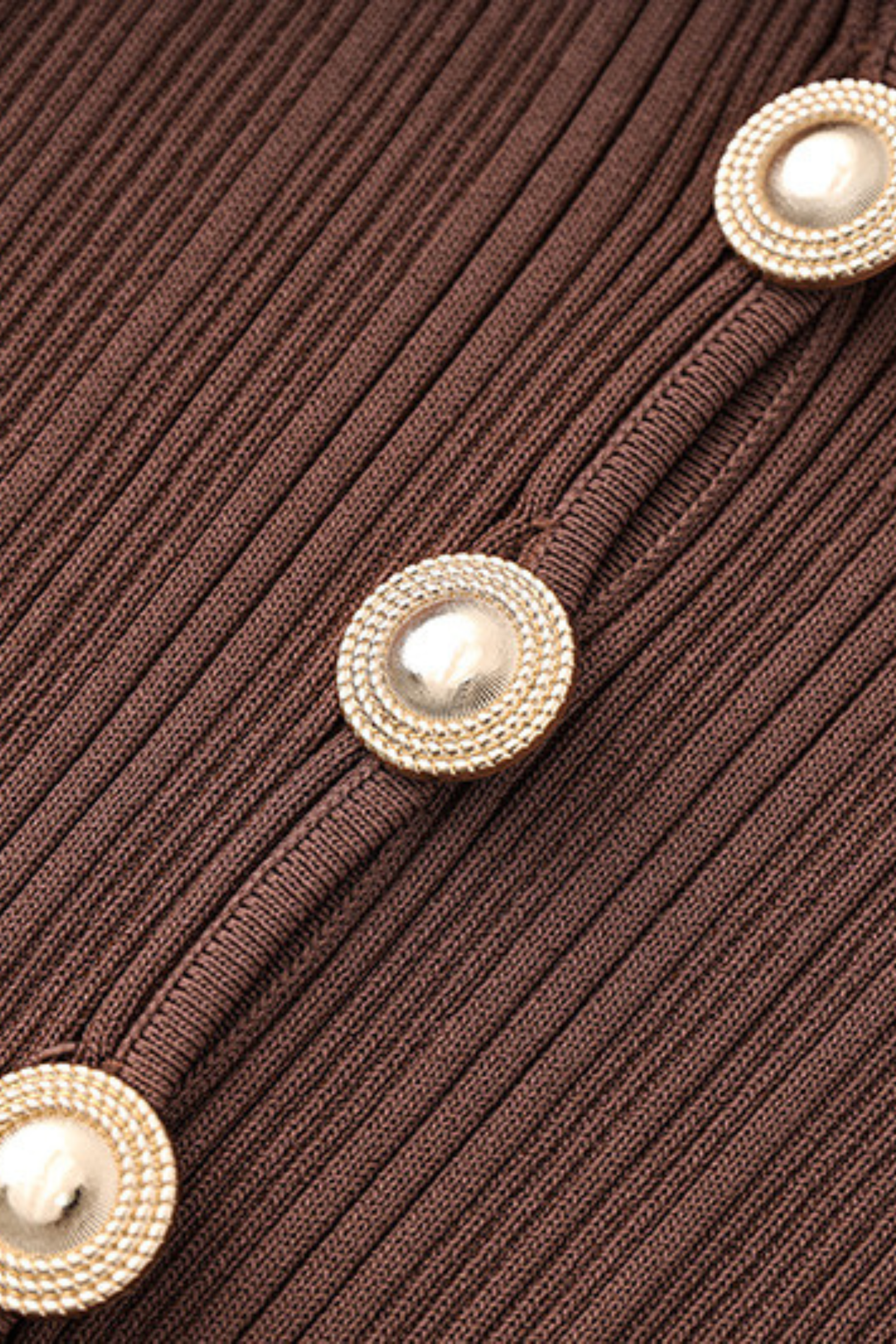 Luxe Viscose Knit Button Down Maxi Dress