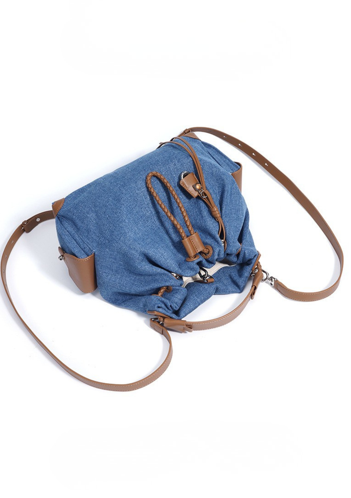 Canvas Drawstring Backpack