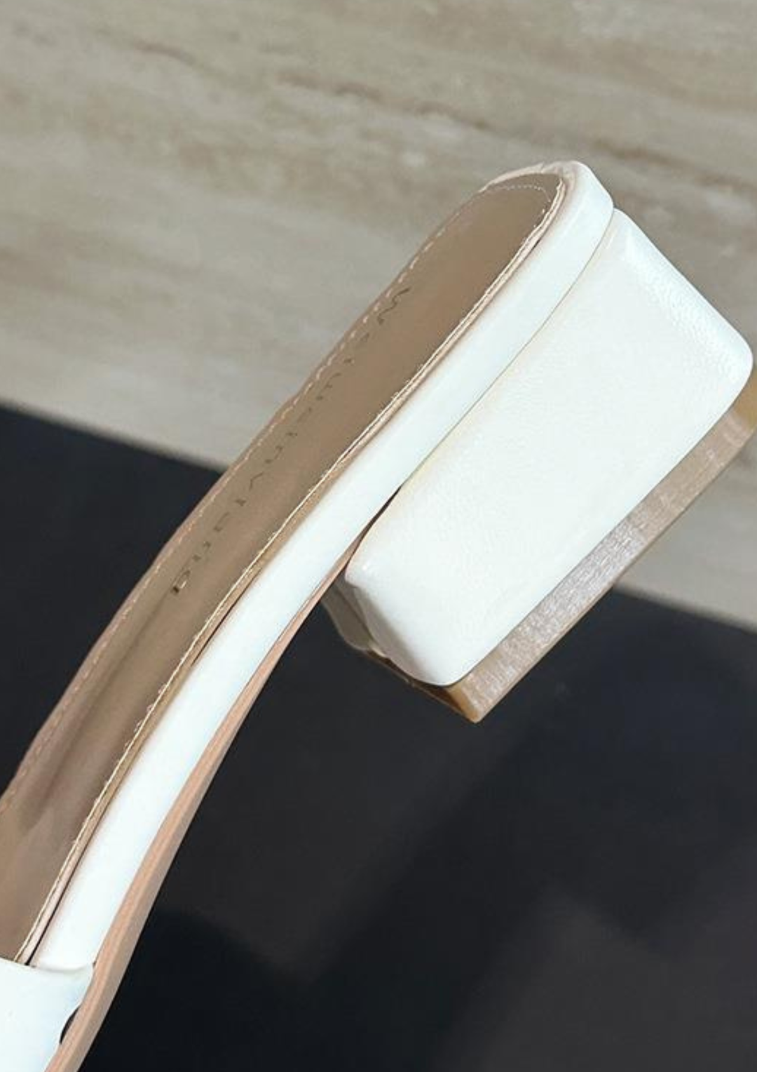 Pearl Bow Slide Sandals