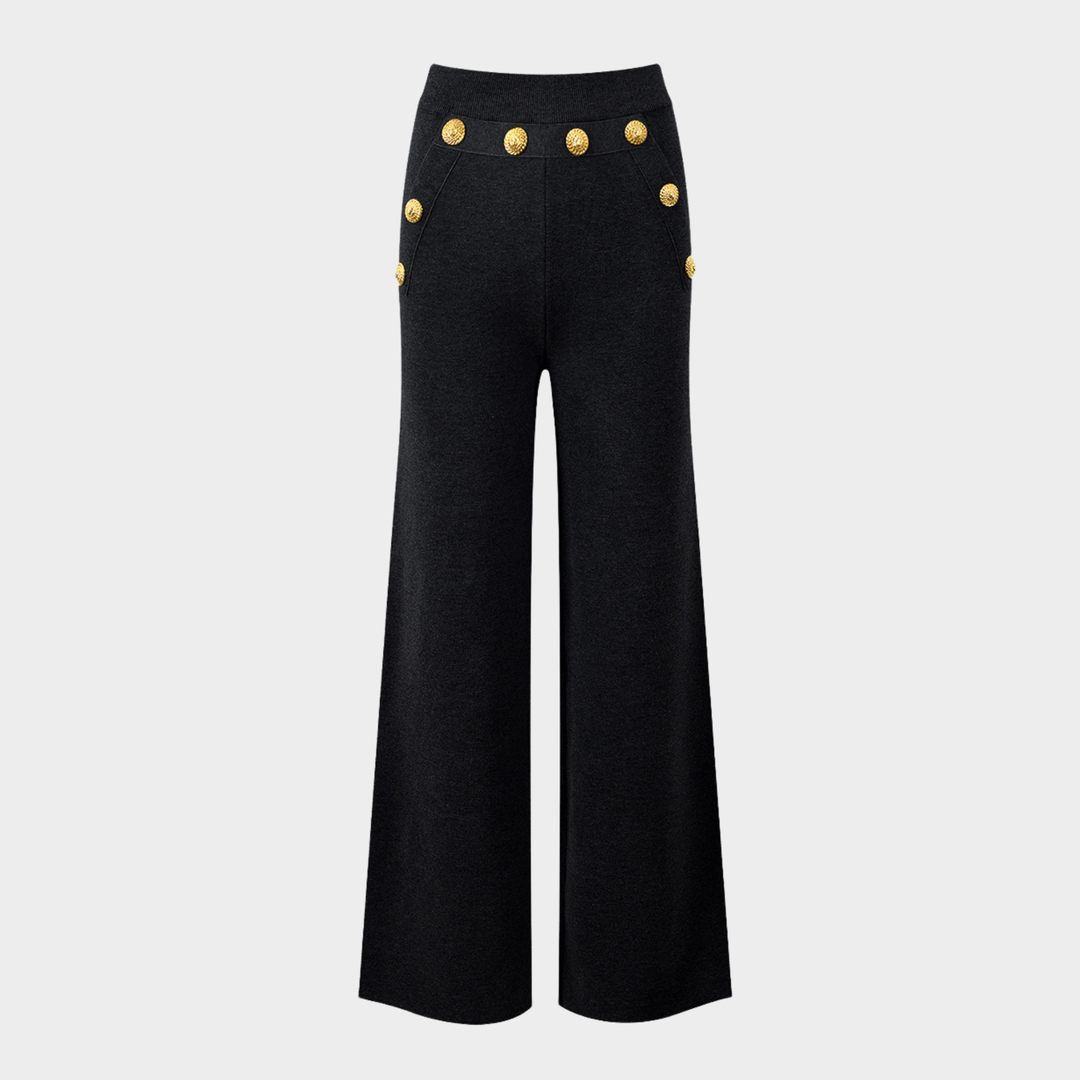 Elegant Contrast Top