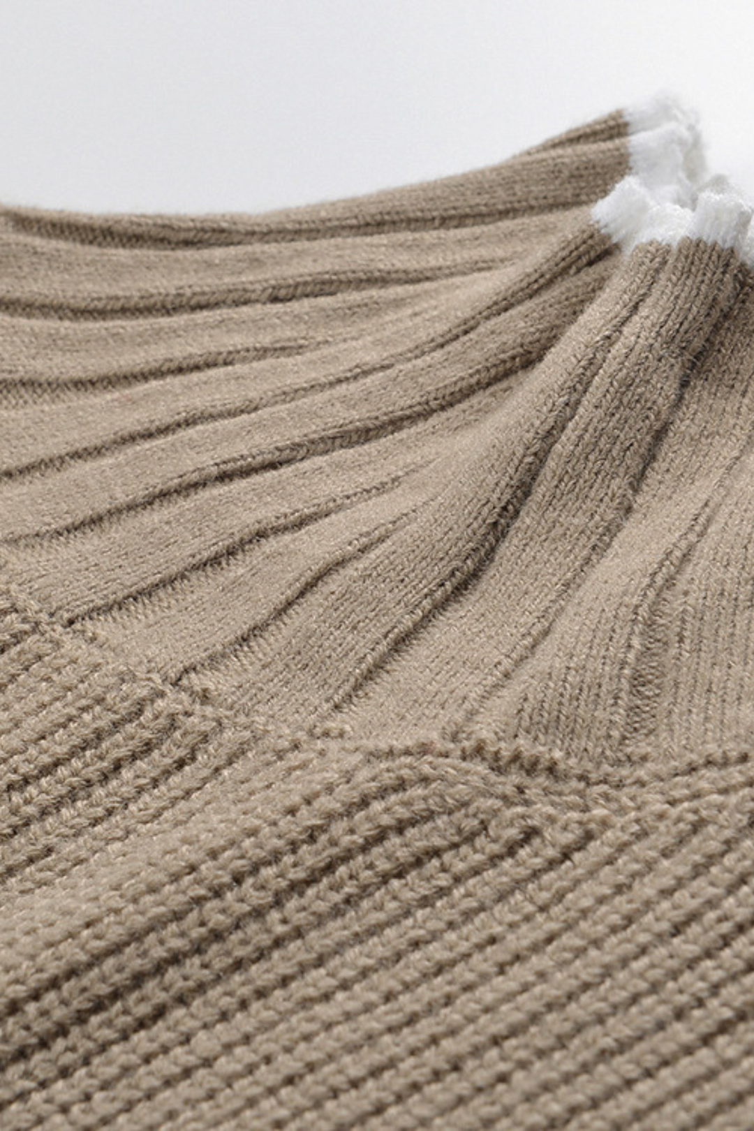 Soft Wool High neck Knit Sweater
