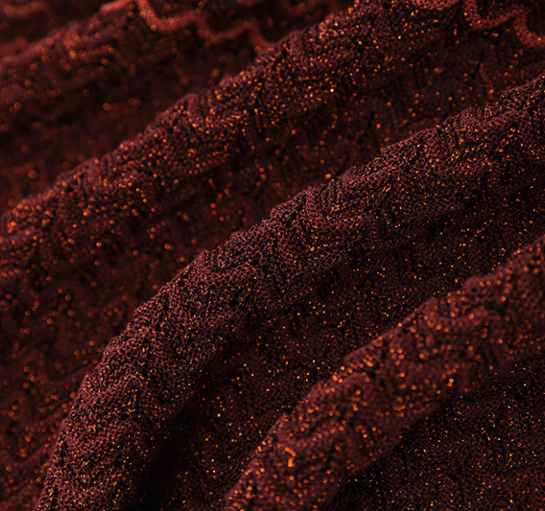 Sunset Ombre Crochet Maxi Dress