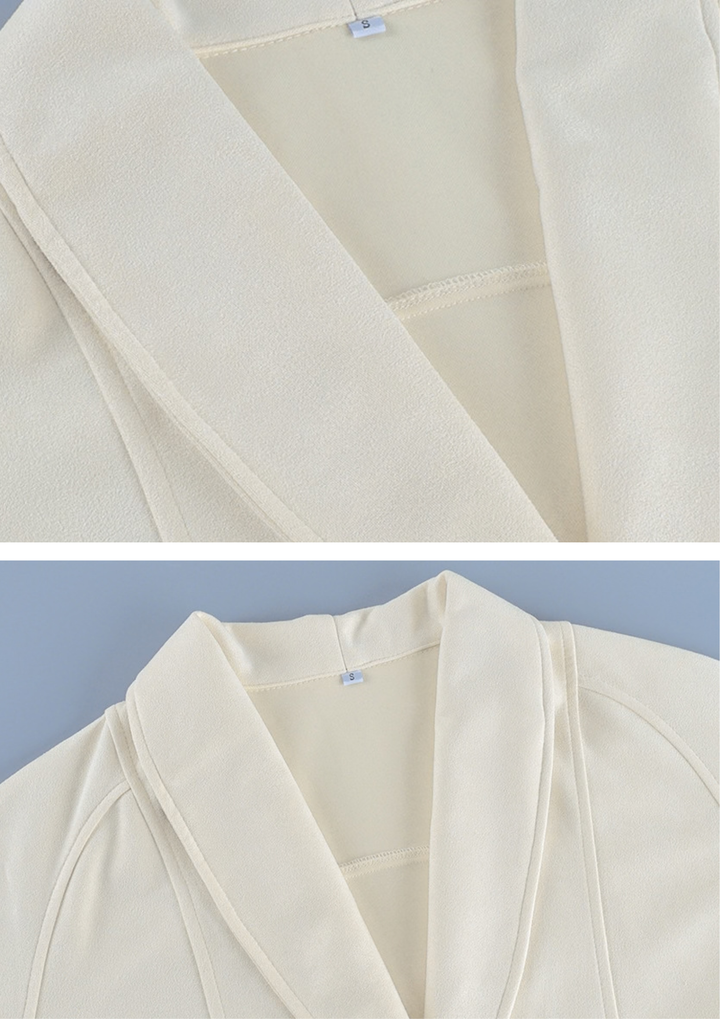 Elise Suede Belted Jacket
