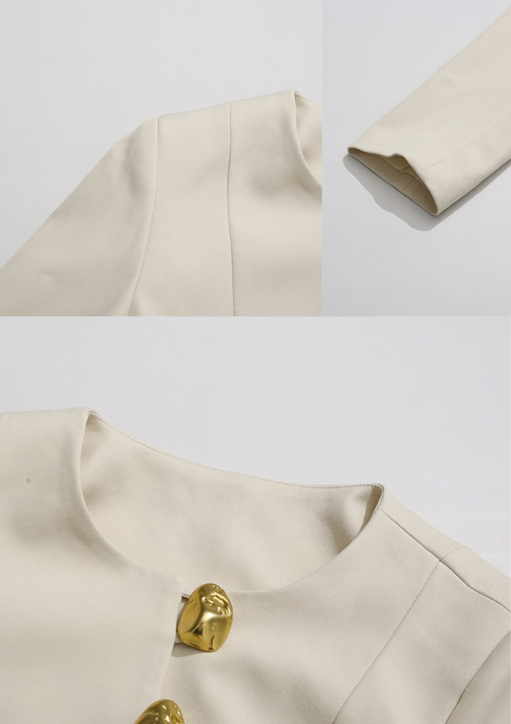 Aurelia Gold Button Set