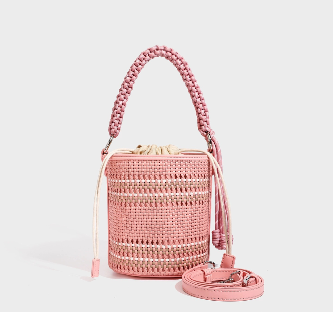 Sienna Woven Bucket Bag