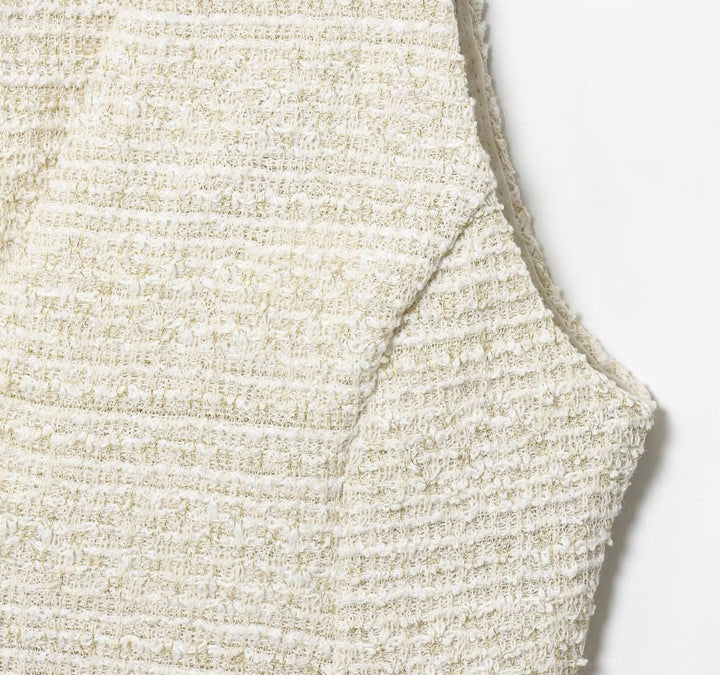 Marais Tweed Vest &amp; Wide Leg Trouser Set